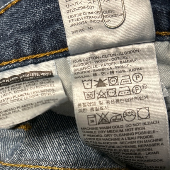 Levi’s 505 Straight Leg Jeans Men’s W32 L32 | Classic Medium Wash - Picture 13 of 16